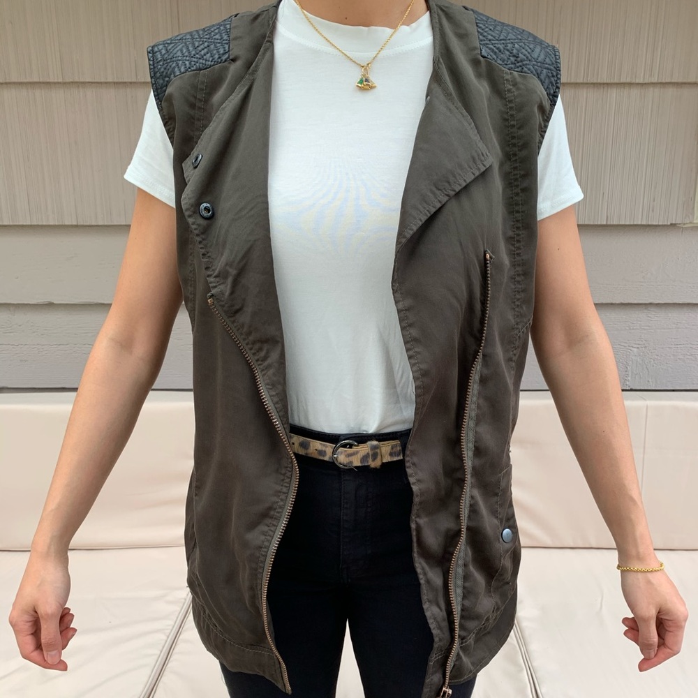 Zara Moto Vest